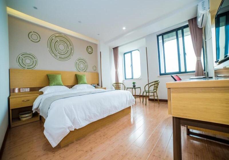 בית מלון כפרי Greentree Inn Zhejiang Ningbo District Huashan Road And Huanghe Road Express