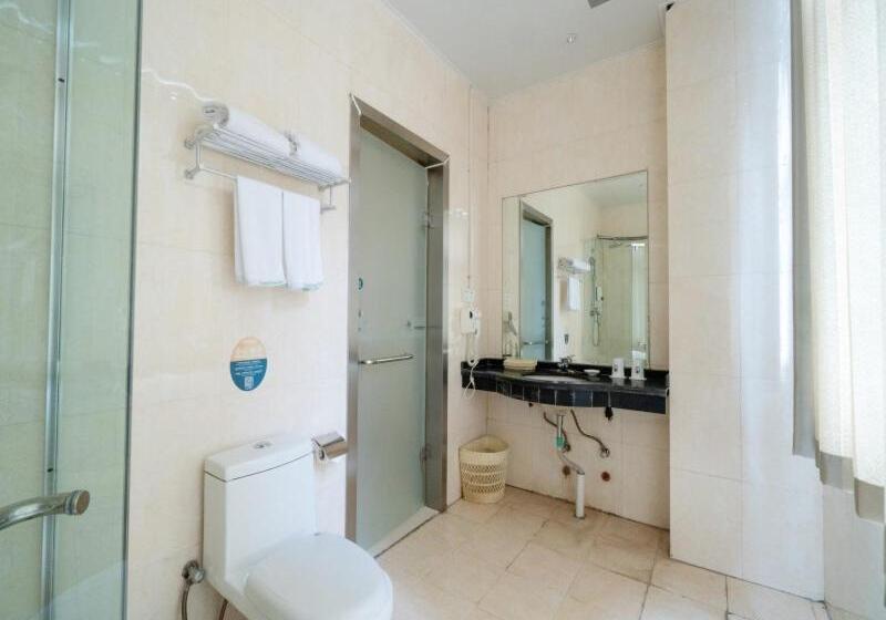 هتل Greentree Inn Henan Zhengzhou Chengnan Road Bojue Business