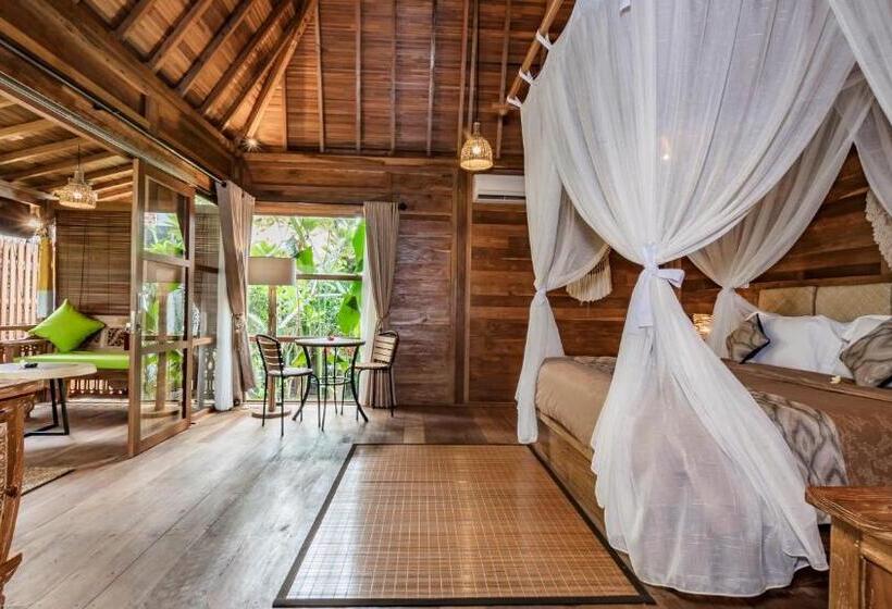 בית מלון כפרי Kirani Joglo Villa Bali By Mahaputra