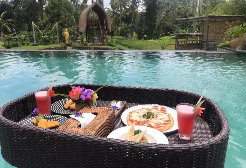 בית מלון כפרי Pondok Sebatu Eco Lodge