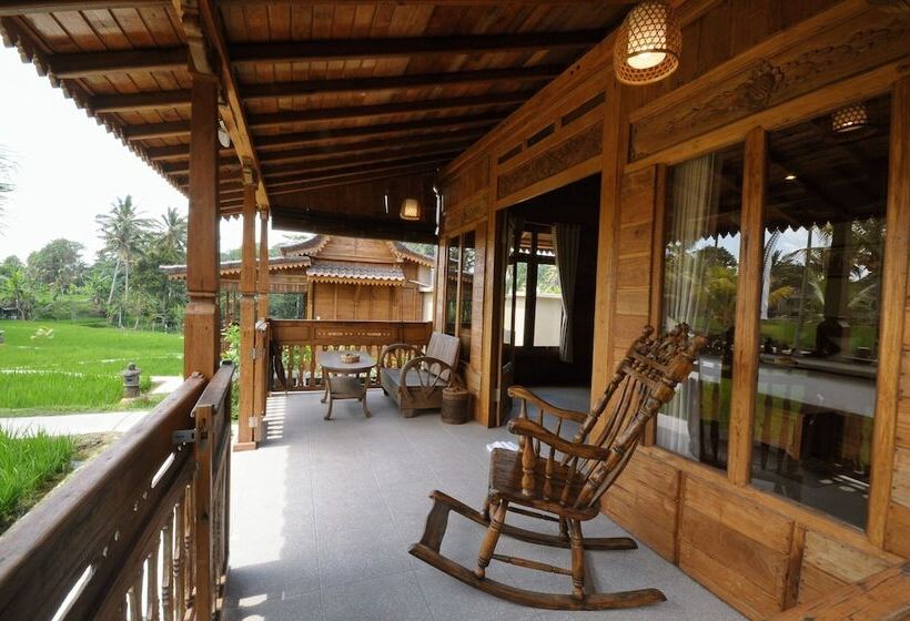 בית מלון כפרי Pondok Sebatu Eco Lodge