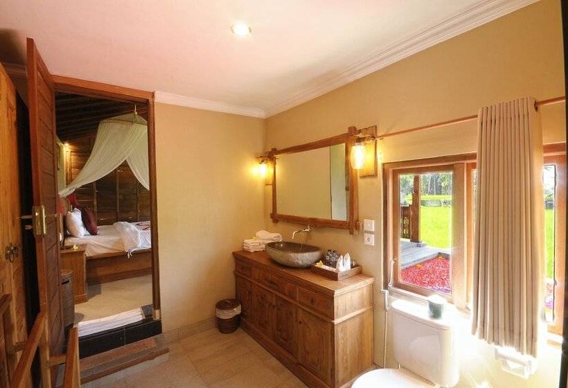 בית מלון כפרי Pondok Sebatu Eco Lodge