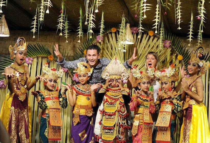 בית מלון כפרי Pondok Sebatu Eco Lodge