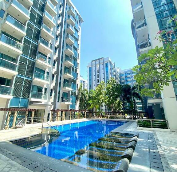 旅馆 Condo In Newport City Pasay Near Naia T3 Airport Manila