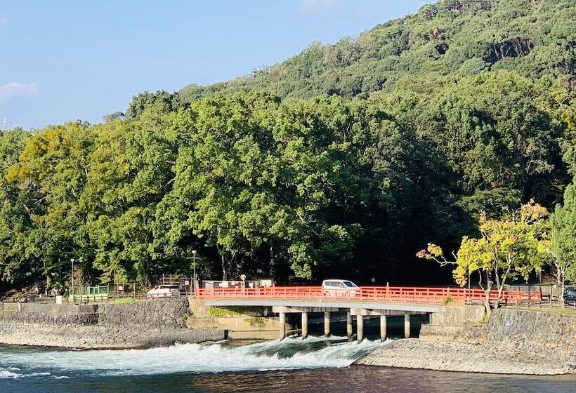 هتل Kyoto Uji Hanayashiki Ukifuneen