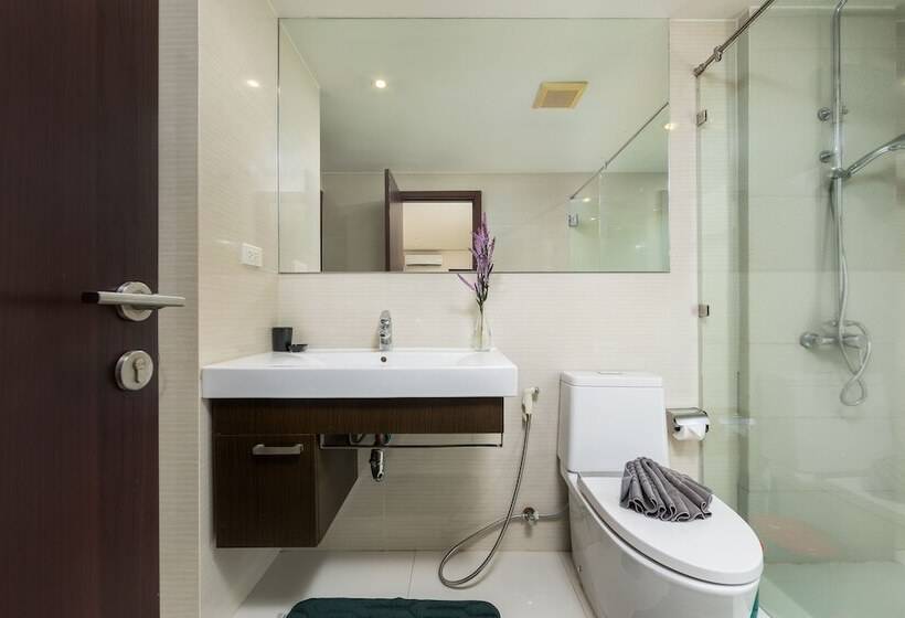 استراحتگاه The Title Condo By Tropic Look