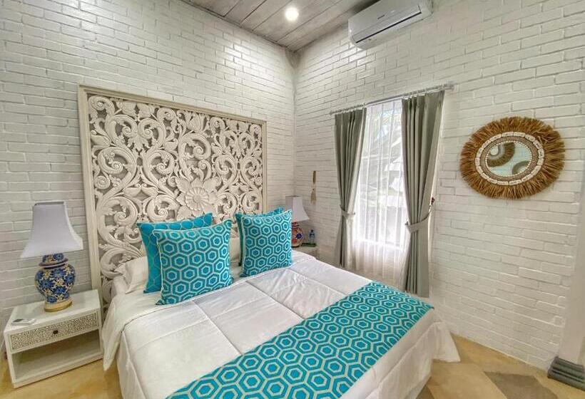 민박 Piramida S White Villa S Bali   Joglo