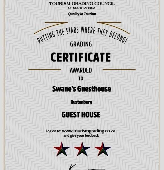 פנסיון Swane’s Guesthouse