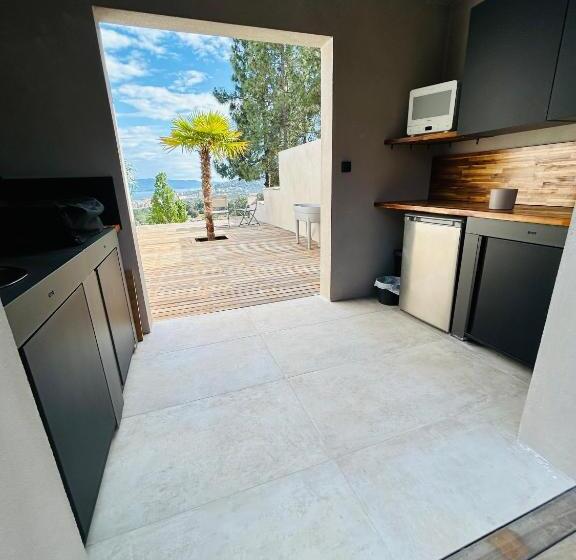 بنسيون Casa Lc Chambre2 Vue Mer Jacuzzi