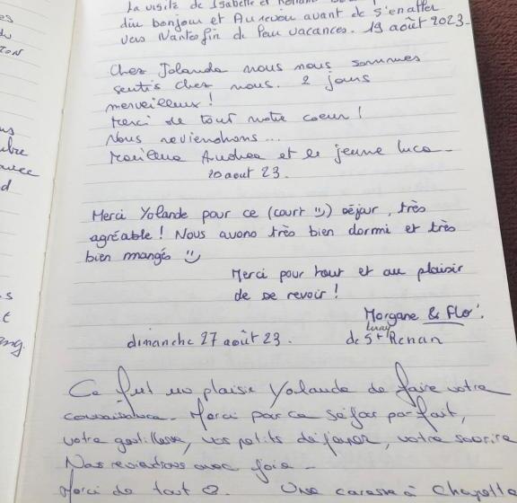 ベッドアンドブレックファースト Chez Yolande