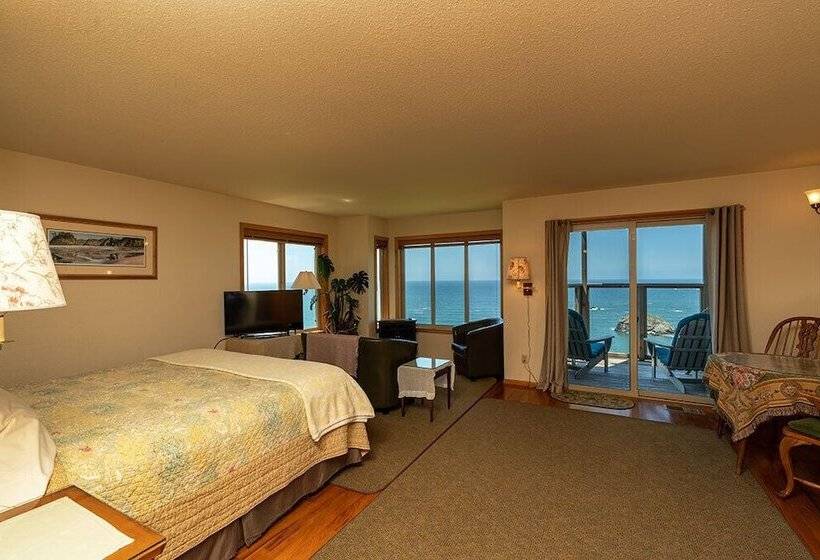 مبيت وإفطار Turtle Rocks Oceanfront Inn