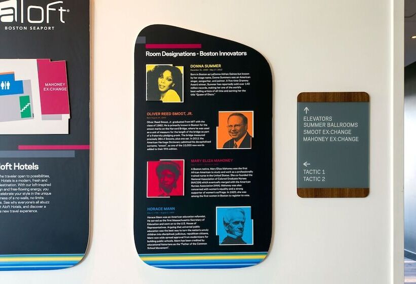 호텔 Aloft Boston Seaport District