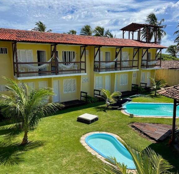 בית מלון כפרי Pousada Corais De Maracajaú