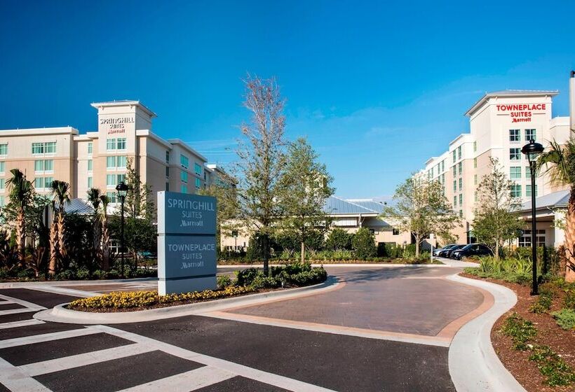 酒店 Springhill Suites By Marriott Orlando At Flamingo Crossings Town Center Western Entrance