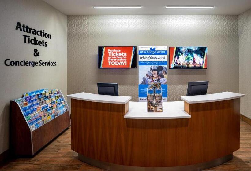 酒店 Springhill Suites By Marriott Orlando At Flamingo Crossings Town Center Western Entrance