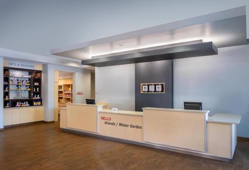 酒店 Springhill Suites By Marriott Orlando At Flamingo Crossings Town Center Western Entrance