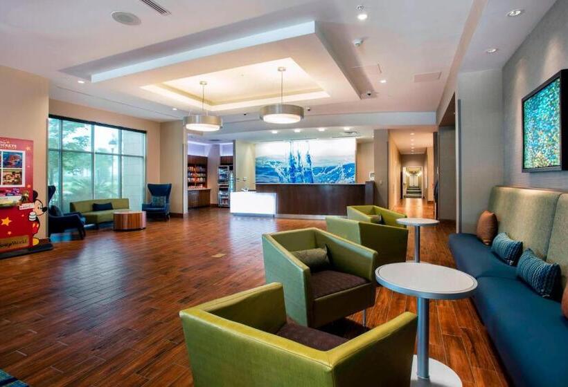 酒店 Springhill Suites By Marriott Orlando At Flamingo Crossings Town Center Western Entrance