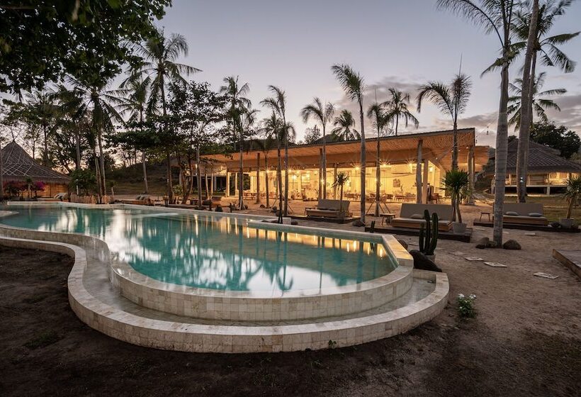 בית מלון כפרי Bleu Mathis Gili Asahan