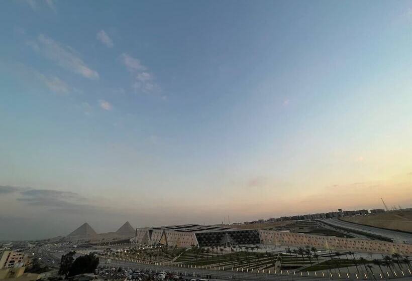 مبيت وإفطار Asia Grand Museum & Pyramids View