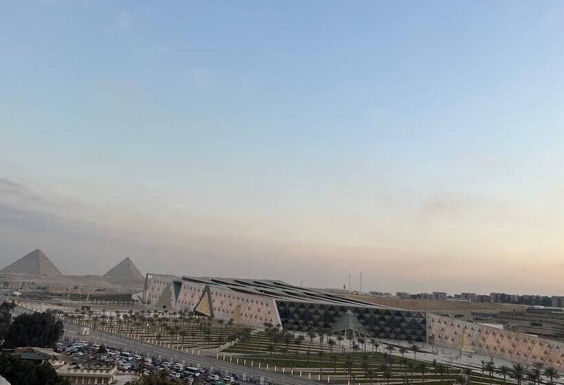 مبيت وإفطار Asia Grand Museum & Pyramids View