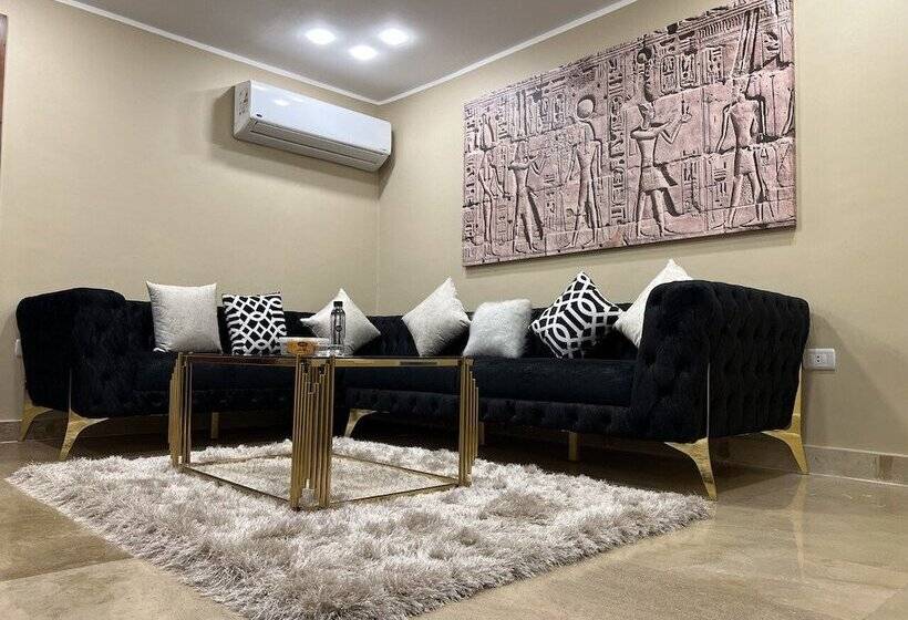 مبيت وإفطار Asia Grand Museum & Pyramids View