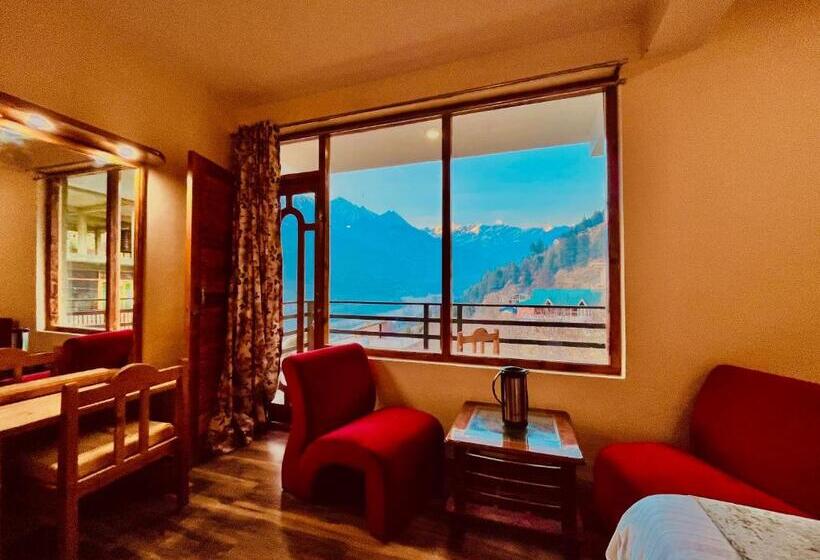 호텔 Kartik Cottage, Manali   A Blissful View From Entire Cottage
