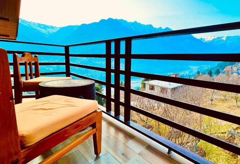 호텔 Kartik Cottage, Manali   A Blissful View From Entire Cottage