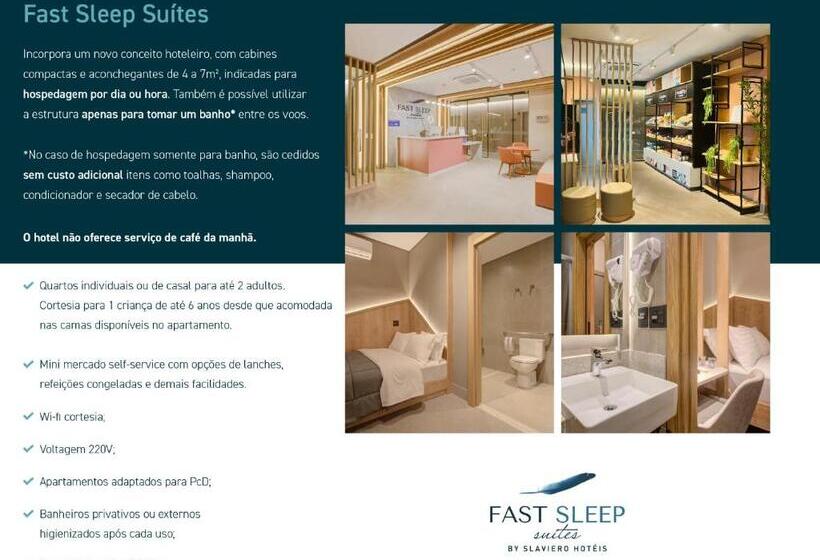 Fast Sleep Suites By Slaviero Hoteis Hotel Dentro Do Aeroporto De Guarulhos Terminal 2 Desemba