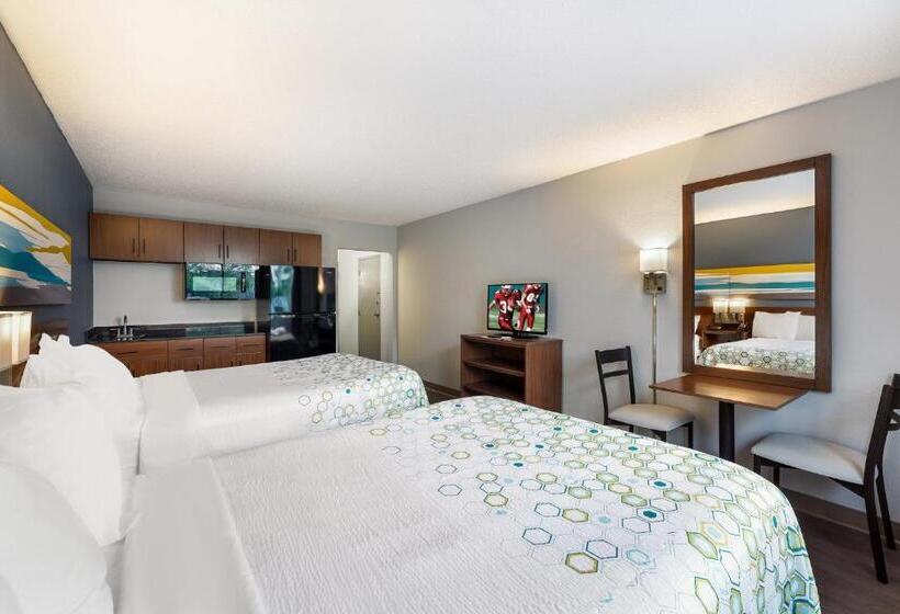 호텔 Hometowne Studios By Red Roof Painted Post