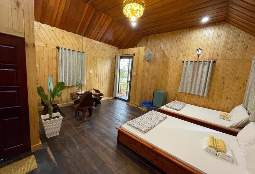 تختخواب و صبحانه Bungalow   Homestay Làng Bè