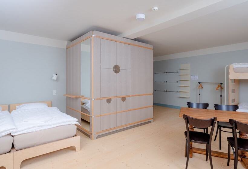 فندق صغير Grand Hotel Du Cervin   Auberge De Jeunesse Et Spa