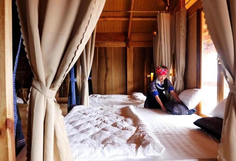 تختخواب و صبحانه A Su Homestay Mù Cang Chải