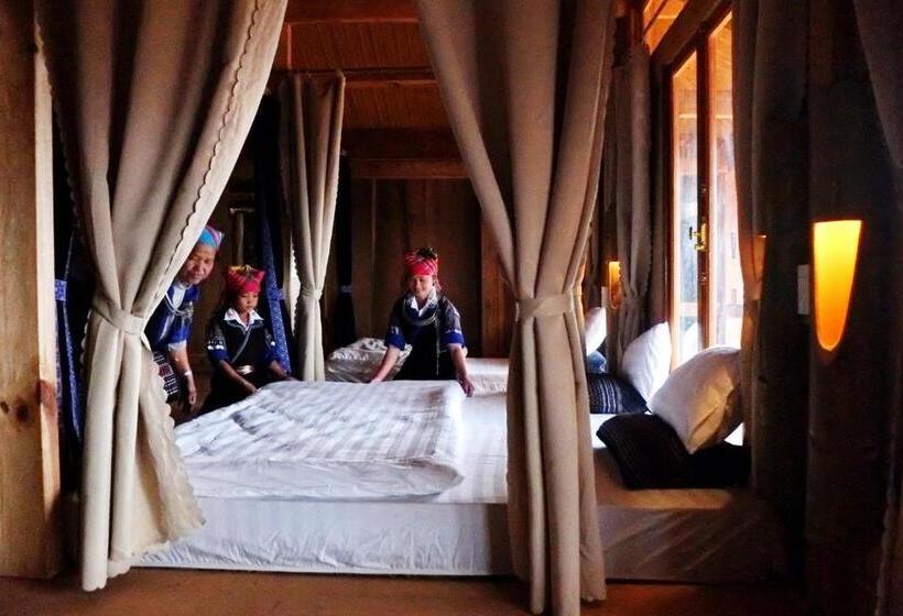 تختخواب و صبحانه A Su Homestay Mù Cang Chải