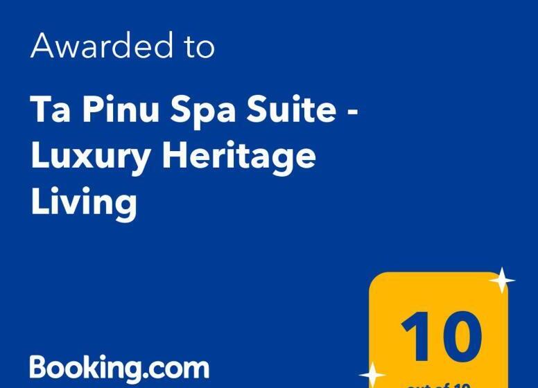تختخواب و صبحانه Ta Pinu Spa Suite Luxury Heritage Living