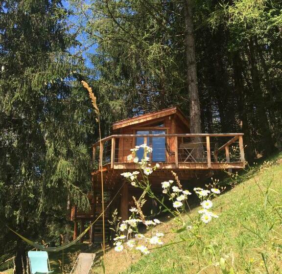 مبيت وإفطار La Cabane Dans Les Arbres