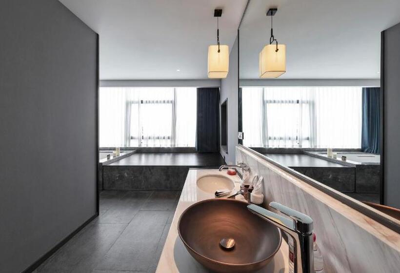 בית מלון כפרי The Lucid Hangzhou Xixi Wetland