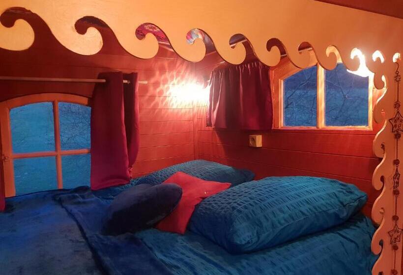 膳宿费 La Roulotte De La Maison Du Bonheur