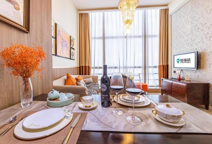 Waifiden Guangzhou Grand View Golden Palace Apartment Free Shuttle Bus During The Canton Fair