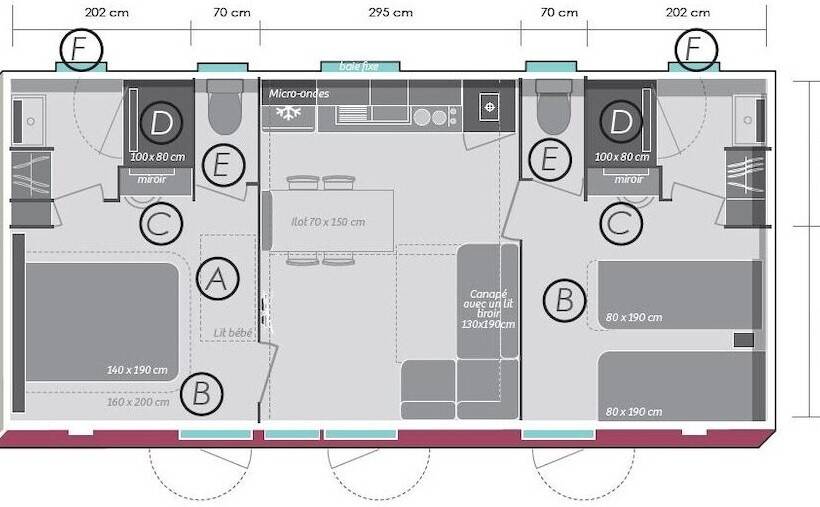 هتل Camping La Pinede