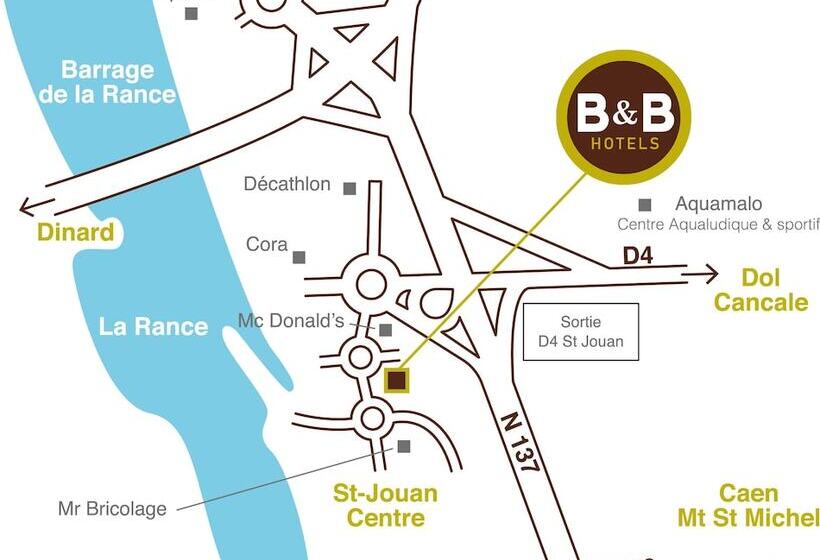 B&b Hotel Saint Malo Sud