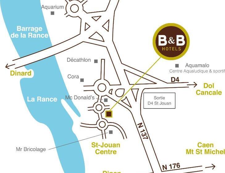 B&b Hotel Saint Malo Sud