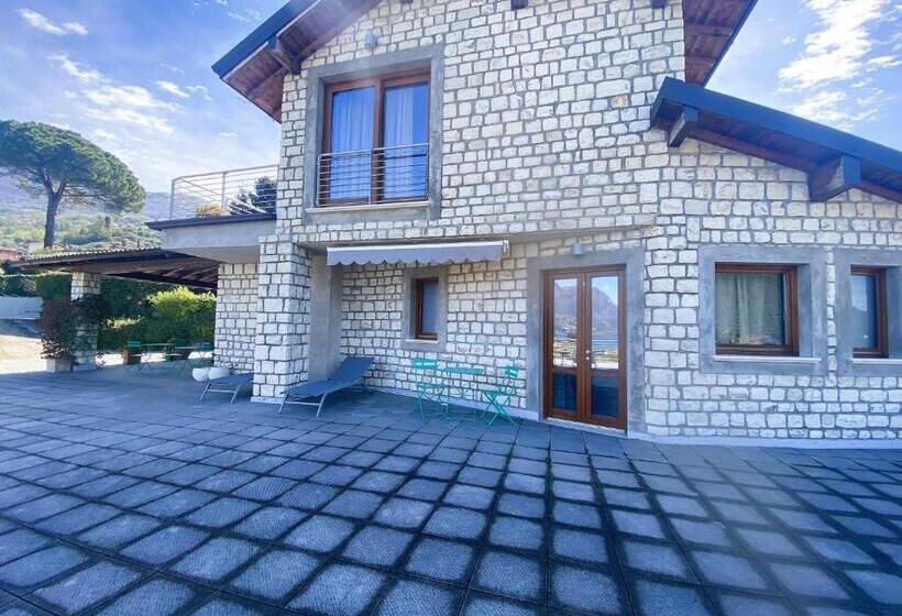 بنسيون Vela Di Soleville Camere Con E Senza Vista Lago Con Ristorante & Pizzeria