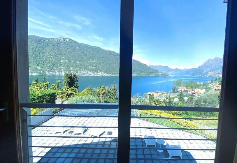 بنسيون Vela Di Soleville Camere Con E Senza Vista Lago Con Ristorante & Pizzeria