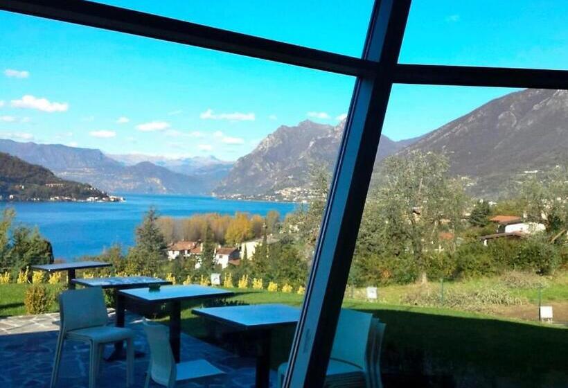 ペンション Vela Di Soleville Camere Con E Senza Vista Lago Con Ristorante & Pizzeria