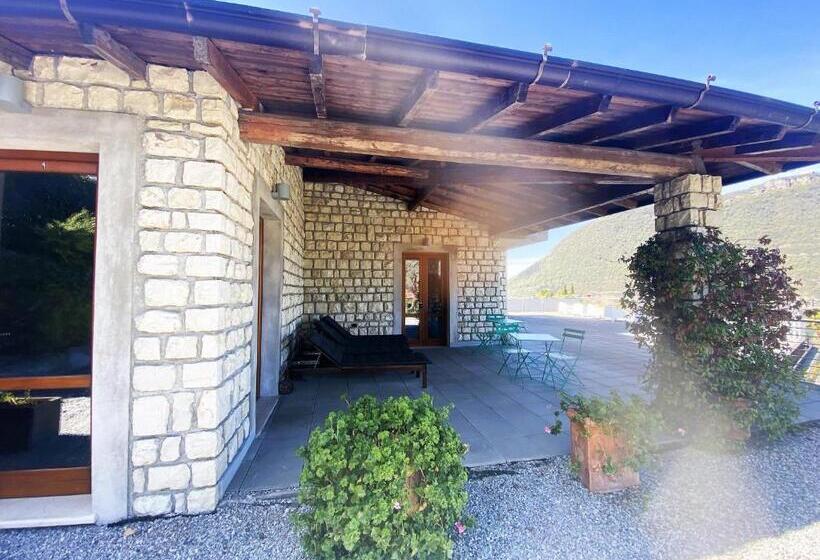 بنسيون Vela Di Soleville Camere Con E Senza Vista Lago Con Ristorante & Pizzeria