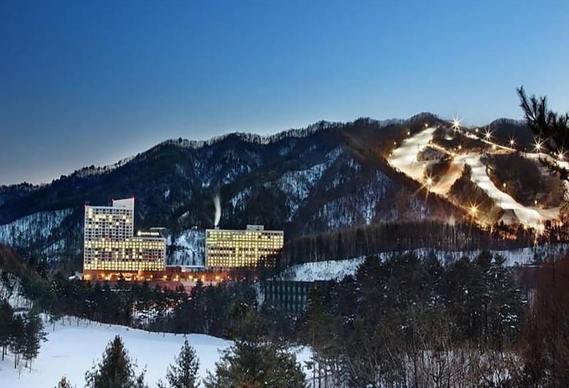 בית מלון כפרי Hanwha Resort Pyeongchang