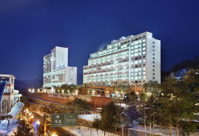 בית מלון כפרי Hanwha Resort Pyeongchang