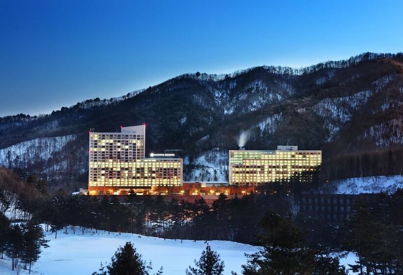 בית מלון כפרי Hanwha Resort Pyeongchang