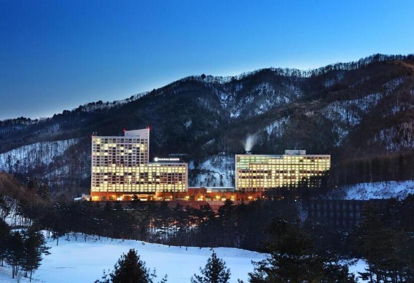 בית מלון כפרי Hanwha Resort Pyeongchang
