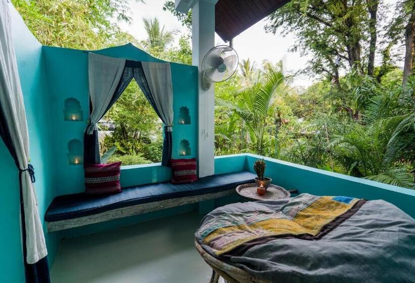 בית מלון כפרי Ock Pop Tok Mekong Villa